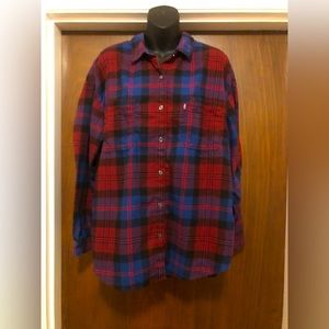 Men’s Levi’s Plaid Flannel Shirt - size XL
